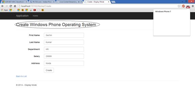 Window Phone Operating System